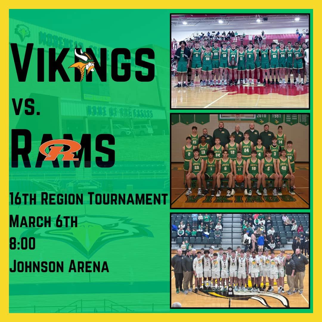 It’s game night at Ellis T Johnson Arena!  Come out and support the Vikings as they will face off with the Raceland Rams.  Tip off approximately 8:00pm. #skovikes