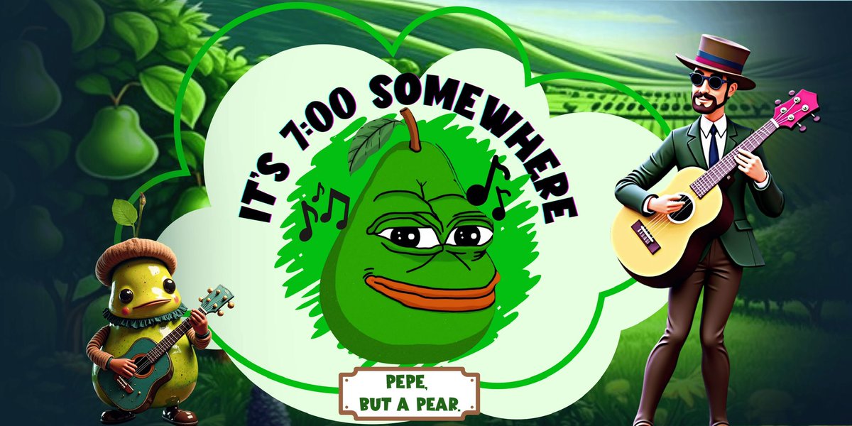 Bard (@bardlettepear) on Twitter photo Need a warmup for <a href="/Pear_Coin/">$PEAR</a> ‘s <a href="/PEARAOKE/">PEARAOKE</a> ?
“It’s 7:00 Somewhere” is starting in just a few moments; I’ll be doing some live music with <a href="/dannybrook734/">Dan 🎙️</a>, doing a vocal warmup, catching up with <a href="/TagTappers/">Tag Tappers™️</a> , and then live-producing “Dancing in the Sparks”
💫<a href="/dearkimberlykay/">Kimberly Kay Scott, IIN</a> Need a warmup for <a href="/Pear_Coin/">$PEAR</a> ‘s <a href="/PEARAOKE/">PEARAOKE</a> ?
“It’s 7:00 Somewhere” is starting in just a few moments; I’ll be doing some live music with <a href="/dannybrook734/">Dan 🎙️</a>, doing a vocal warmup, catching up with <a href="/TagTappers/">Tag Tappers™️</a> , and then live-producing “Dancing in the Sparks”
💫<a href="/dearkimberlykay/">Kimberly Kay Scott, IIN</a>
