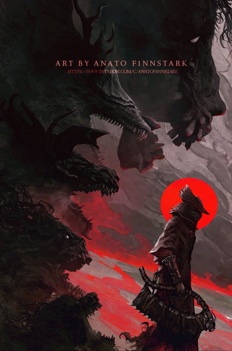 AnatoFinnstark's tweet image. "10 Years of Hunting" – Limited Edition Poster 🖤

To celebrate Bloodborne’s 10th anniversary, this second new poster is now available ! All proceeds will, of course, be donated to Gehrman… so he can finally afford a new wheelchair 🙏

⚠️ Available only on my InPrint store (link…