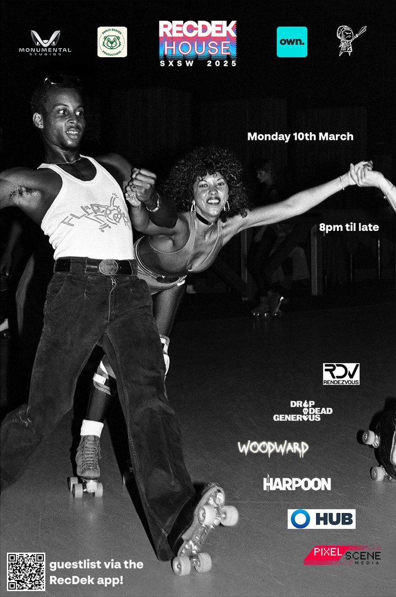 SXSW, Cannes, Tribeca, London, AFM, Sundance, Berlin! Our first year supporting indie filmmaking in all its beautiful forms has been a journey. We're back to where it all began. Older, wiser and with a few shenanigans up our sleeve. SXSW 2025. RSVPs are open via your RecDek app.