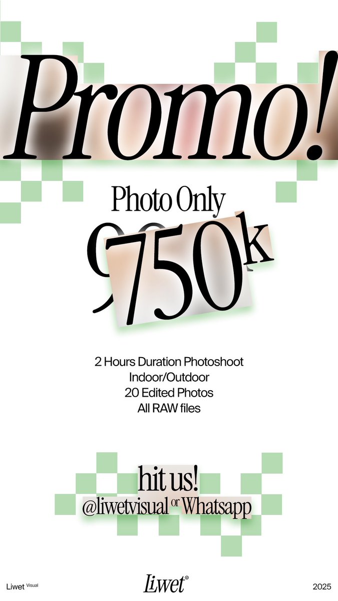 Kontak aku jika kamu butuh 
1. Family Photoshoot
2. Baby Smash Cake Foto
3. Dokumentasi Acara Keluarga (Tasyakuran Aqiqah, Ulang Tahun, dll)
Libatkan kami menjadi bagian dalam momen hangat keluargamu!✨💞

#darimatapuan #femalephotographer