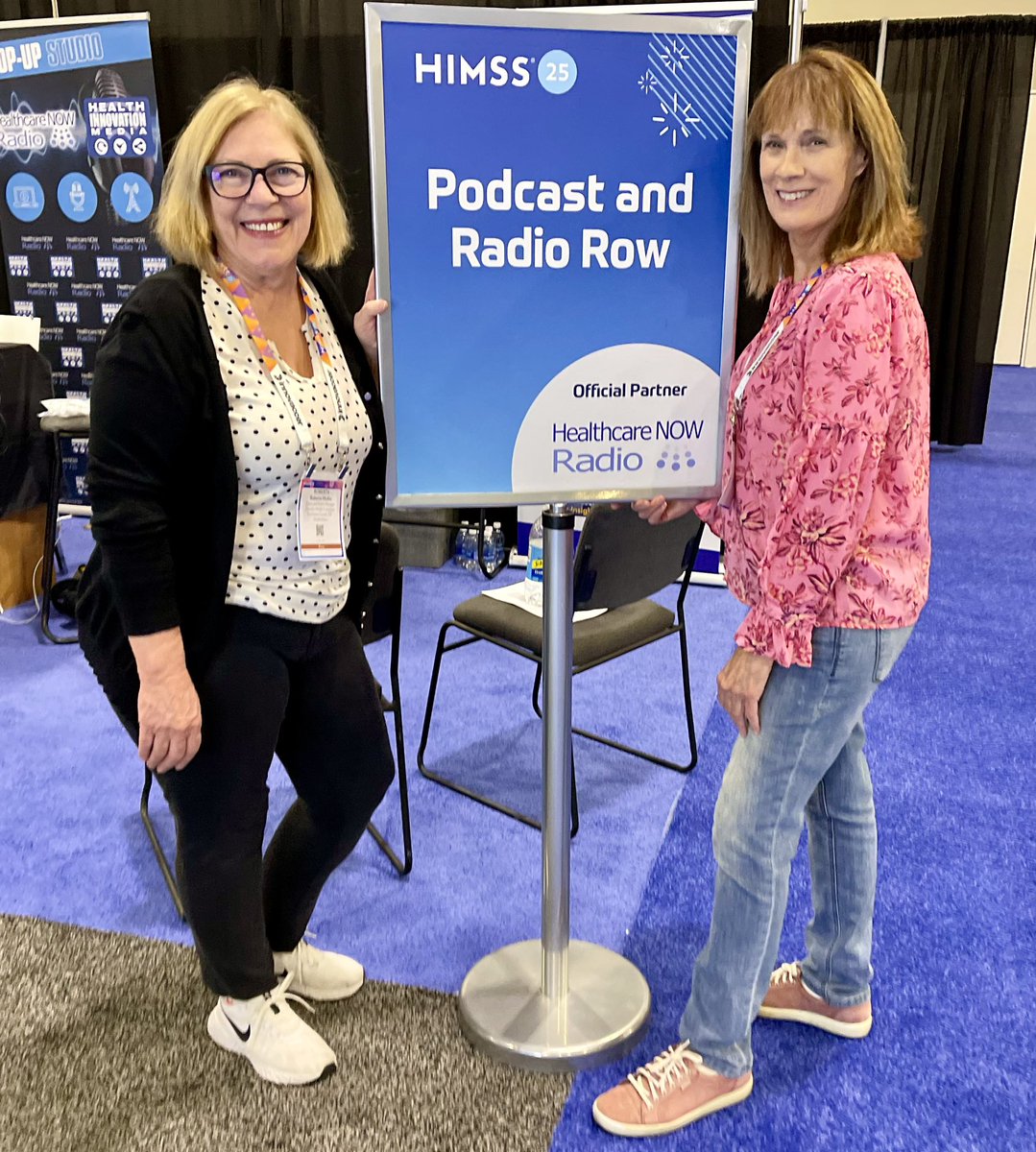 Gregg Anthony Masters (@greggmastersmph) on Twitter photo The two divas of #HealthIT innovation! Bringing you <a href="/HCNowRadio/">HealthcareNOWradio</a> 24/7/365 best in class health innovation programming! Welcome <a href="/mssoftware/">Roberta Mullin</a> & <a href="/carolflagg/">Carol Flagg</a> #himss25 <a href="/HITAdvisor/">Justin Barnes</a> <a href="/drnic1/">Ñick van Terheyden, MD -Dr Ñiçk 🇺🇸🇬🇧🇮🇪🇳🇬🌍</a> <a href="/PopHealthWeek/">PopHealth Week</a> <a href="/HIMSS/">HIMSS</a> <a href="/Gil_Bashe/">GIL BASHE</a> The two divas of #HealthIT innovation! Bringing you <a href="/HCNowRadio/">HealthcareNOWradio</a> 24/7/365 best in class health innovation programming! Welcome <a href="/mssoftware/">Roberta Mullin</a> & <a href="/carolflagg/">Carol Flagg</a> #himss25 <a href="/HITAdvisor/">Justin Barnes</a> <a href="/drnic1/">Ñick van Terheyden, MD -Dr Ñiçk 🇺🇸🇬🇧🇮🇪🇳🇬🌍</a> <a href="/PopHealthWeek/">PopHealth Week</a> <a href="/HIMSS/">HIMSS</a> <a href="/Gil_Bashe/">GIL BASHE</a>