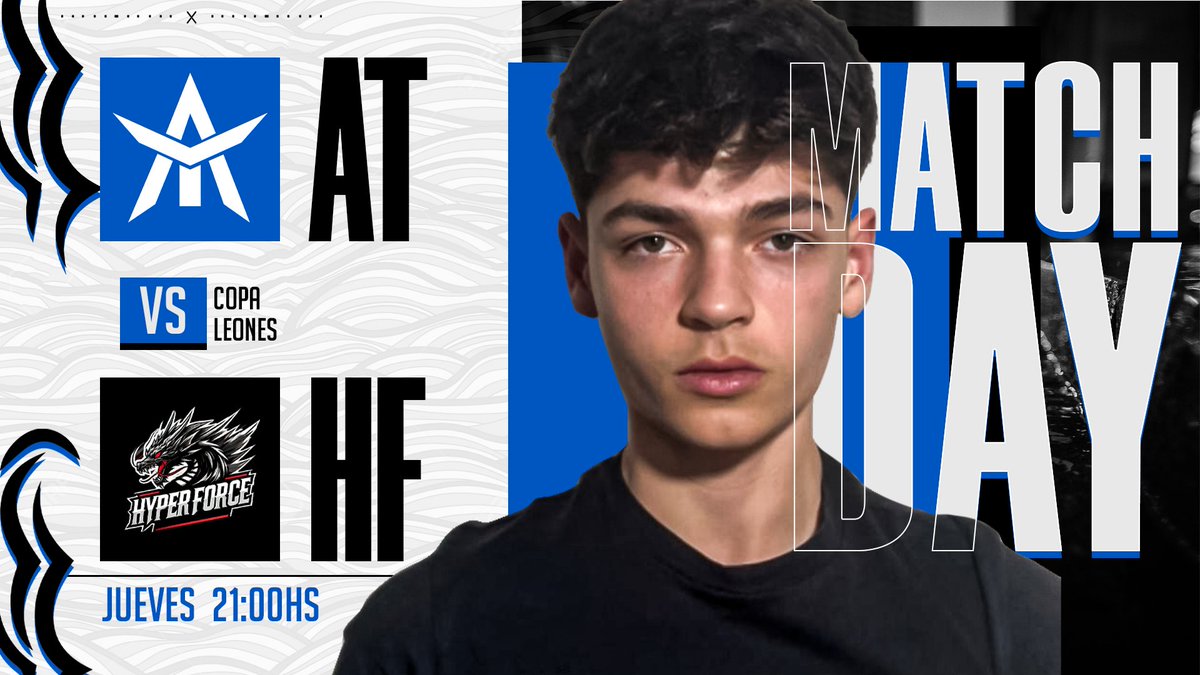 Atlantic Temple (@atlantictemple_) on Twitter photo 🔵 𝑴𝒂𝒕𝒄𝒉 𝑫𝒂𝒚 🔵
🔹🏆<a href="/CupLeonesLE/">Leones Cup</a>
🔹🆚@HyperF_Esports
🔹⚔️Ronda 1
🔹🕘21:00H🇪🇦
🔹📆Jueves 06/03
#𝑮𝒐𝑶𝒄𝒆𝒂𝒏𝑮𝒐𝒅𝒔⚓ 🔵 𝑴𝒂𝒕𝒄𝒉 𝑫𝒂𝒚 🔵
🔹🏆<a href="/CupLeonesLE/">Leones Cup</a>
🔹🆚@HyperF_Esports
🔹⚔️Ronda 1
🔹🕘21:00H🇪🇦
🔹📆Jueves 06/03
#𝑮𝒐𝑶𝒄𝒆𝒂𝒏𝑮𝒐𝒅𝒔⚓