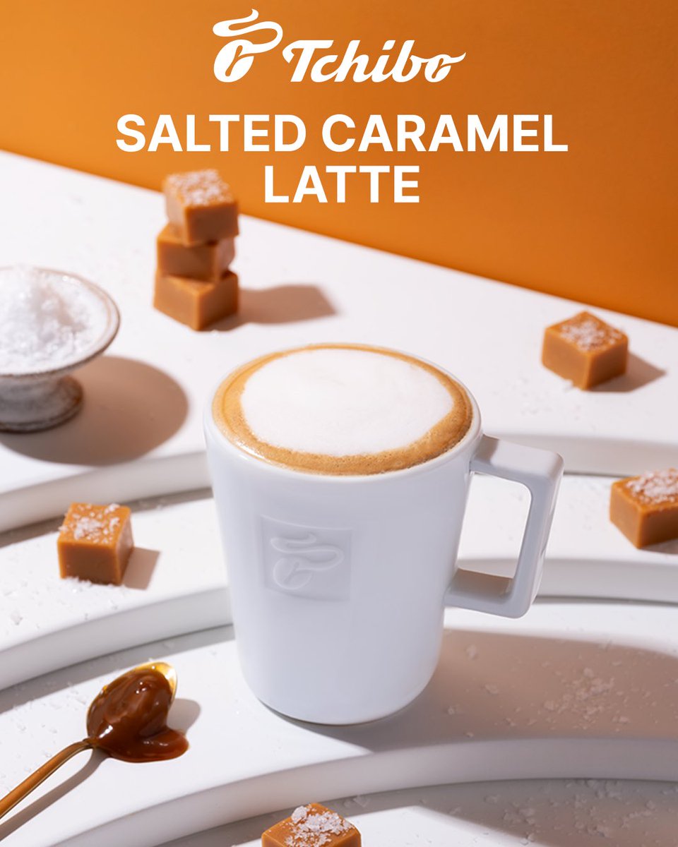 Güne özel bir dokunuş: Salted Caramel Latte! ✨☕

#Tchibo #SaltedCaramelLatte