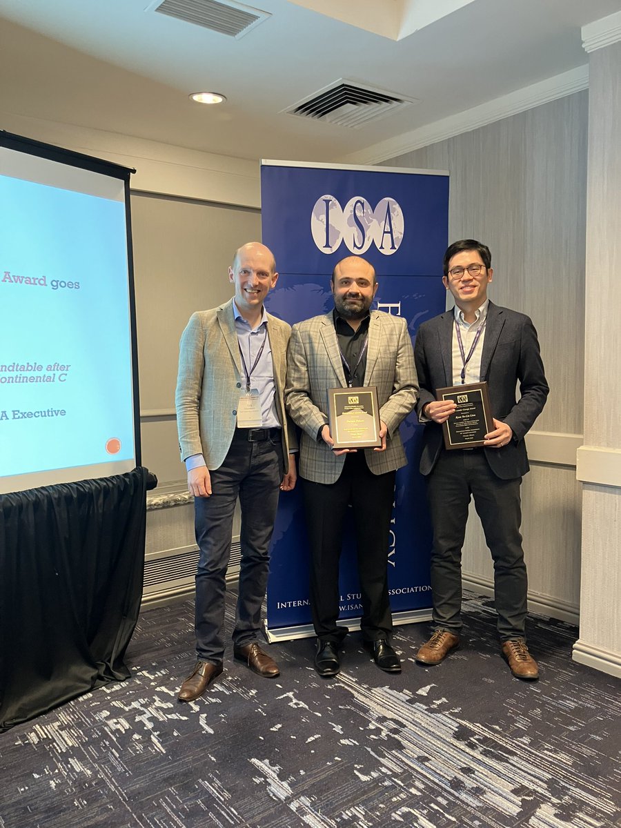 Our favorite conference, #ISA2025, is over, but here are a few pictures highlighting some key moments from our section.