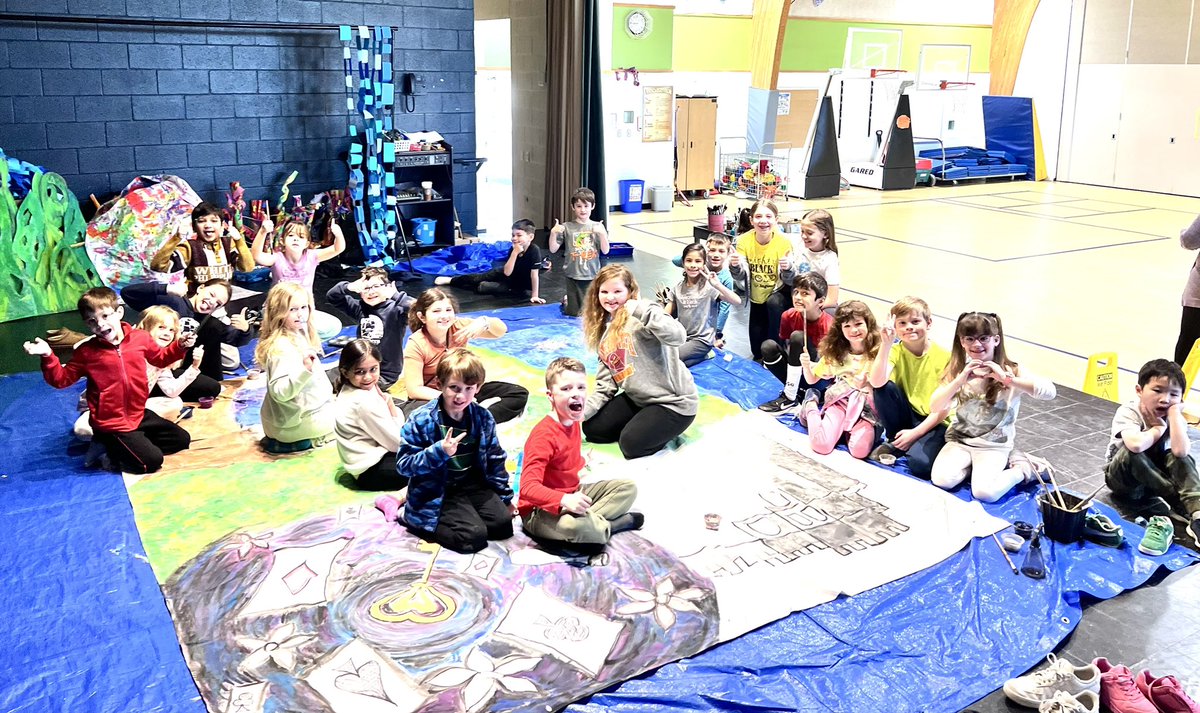 Ms. Barlow (@oceartroom) on Twitter photo Art Club has been working very hard to create the backdrop for tonight’s Drama Club performance of Alice in Wonderland <a href="/6pm/">Follow us @Shop6pm!</a>! Creating a backdrop & working in the field of set design is unquestionably a creative & collaborative team effort. Bravo young artists! <a href="/OliveChapelElem/">Olive Chapel Elementary School</a> Art Club has been working very hard to create the backdrop for tonight’s Drama Club performance of Alice in Wonderland <a href="/6pm/">Follow us @Shop6pm!</a>! Creating a backdrop & working in the field of set design is unquestionably a creative & collaborative team effort. Bravo young artists! <a href="/OliveChapelElem/">Olive Chapel Elementary School</a>