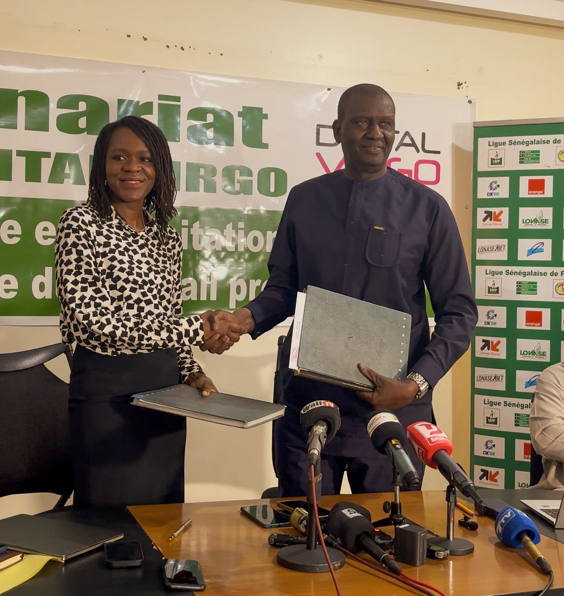 🚨 We're teaming up with the Senegalese Football Federation to bring live football matches to CNS! ⚽📺 Excited to expand the reach of Senegalese football and offer an amazing streaming experience to fans! #Football #CNS #DigitalVirgo #Partnership