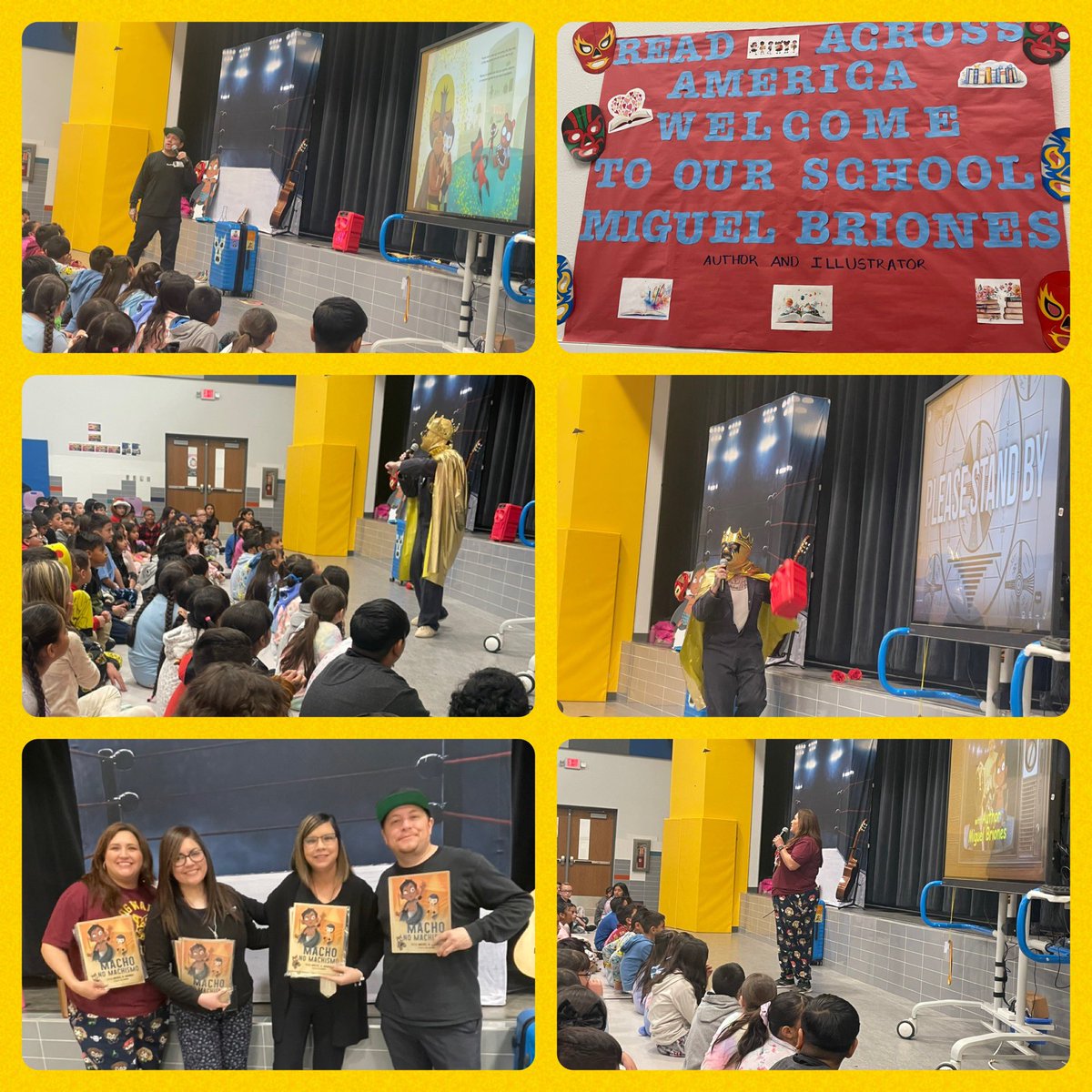 Cassy Lopez (@lopez_bnes) on Twitter photo We had the most amazing local author come visit our campus Miguel Briones! ๐๐ฅณ A man of many talents.. he sang ๐ค he danced ๐บ and he read ๐ his incredible book called Macho No Machismo! He definitely captivated our attention! Thank you <a href="/RSeelig_BNES/">Rachael Seelig</a>!
#BelieveEmbraceAccelerate We had the most amazing local author come visit our campus Miguel Briones! ๐๐ฅณ A man of many talents.. he sang ๐ค he danced ๐บ and he read ๐ his incredible book called Macho No Machismo! He definitely captivated our attention! Thank you <a href="/RSeelig_BNES/">Rachael Seelig</a>!
#BelieveEmbraceAccelerate