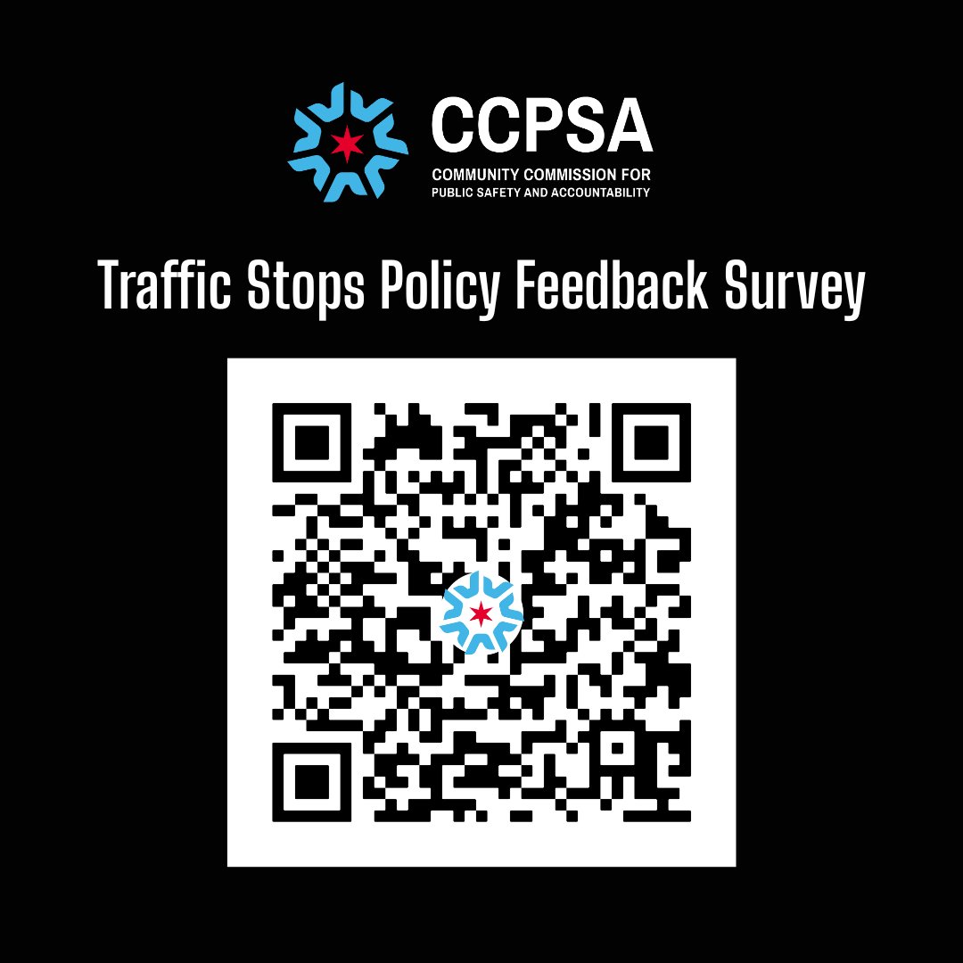 🚨 The Commission &amp; CPD are revising traffic stop policy, including when and how officers conduct stops and engage with the public. To ensure the policy reflects community experiences, public safety concerns, and law enforcement needs, we need your input! shorturl.at/bnOG1