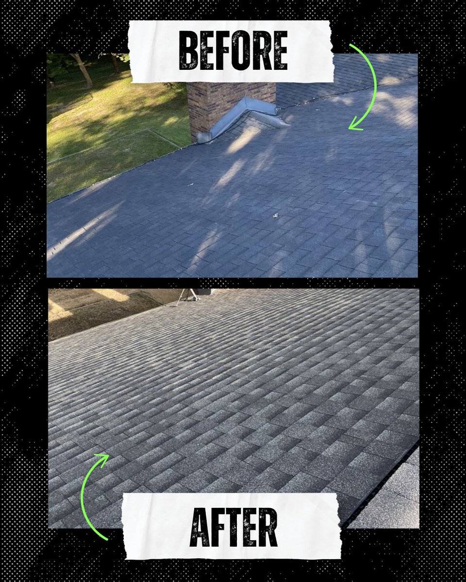 TheWayRoofing's tweet photo. If your roof is in need of an upgrade, don’t wait! Give us a call at (812) 455-0231 or visit our website to schedule your FREE consultation today! 

#BeforeAndAfter #RoofTransformation #RoofingExperts #TheWayConstruction #FreeConsultation https://t.co/G1PRgeerwJ