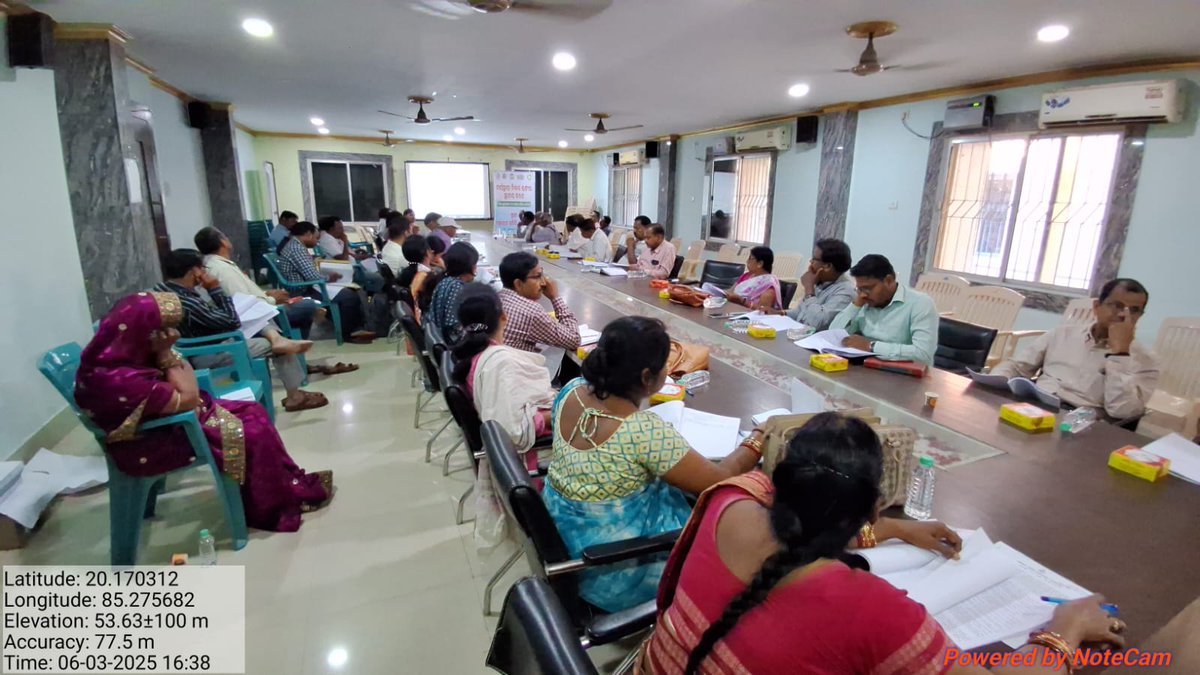 Deockhordha's tweet photo. Block level Orientation Programme was successfully conducted on 06.03.2025 at Bologarh Block for preparation of Block Disaster Management Plan in the presence of P.S Chairman,ABDO along with representatives from all line depts,PRI members &amp; Nodal NGO.
@osdmaodisha https://t.co/zMAfHLplB6