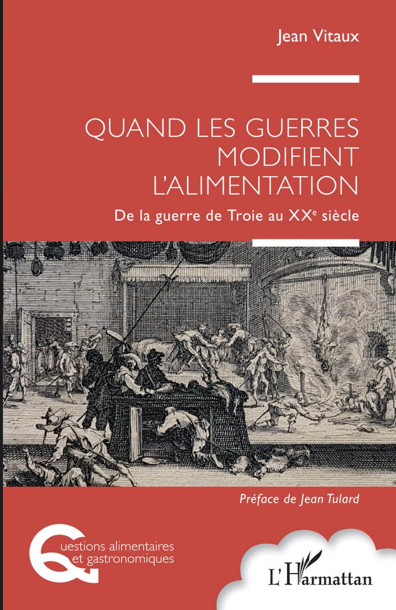 Ravi d'accueillir  Monsieur Jean Vitaux, correspondant de l’Institut de France, et  l’académicien Jean Tulard, dans la collection Questions alimentaires et  gastronomiques editions-harmattan.fr/catalogue/livr…