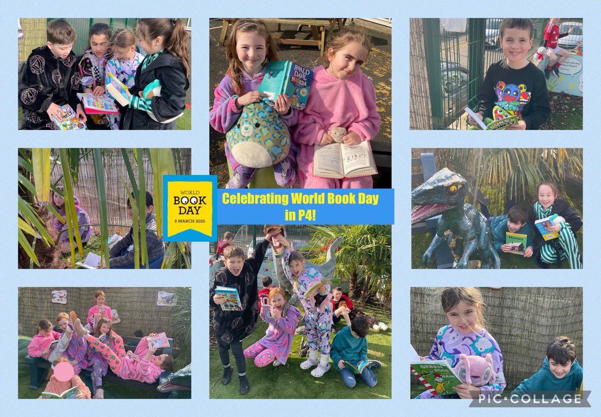 St Joseph's Lisburn (@stjosephlisburn) on Twitter photo Great fun celebrating World Book Day today in P4! <a href="/WorldBookDayUK/">World Book Day UK 📚</a> #extremereading #welovebooks #diveintoagoodbook #shareastory Great fun celebrating World Book Day today in P4! <a href="/WorldBookDayUK/">World Book Day UK 📚</a> #extremereading #welovebooks #diveintoagoodbook #shareastory