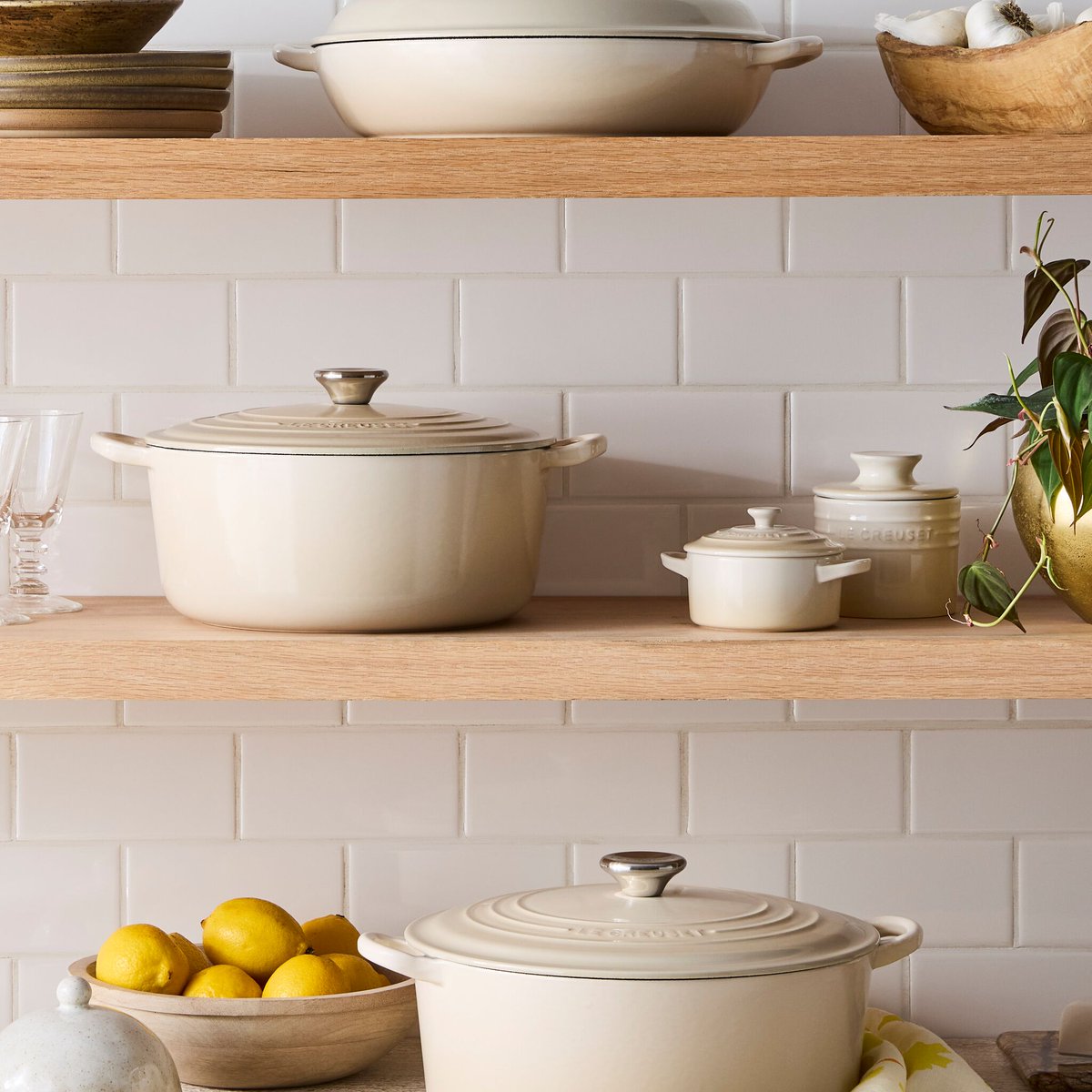 Now available exclusively in #LeCreuset Outlet Stores and in our latest concept store in Conroe, Texas: Welcome Dune, a neutral tone inspired by the shore. 

Find a store: bit.ly/3vWs5xc