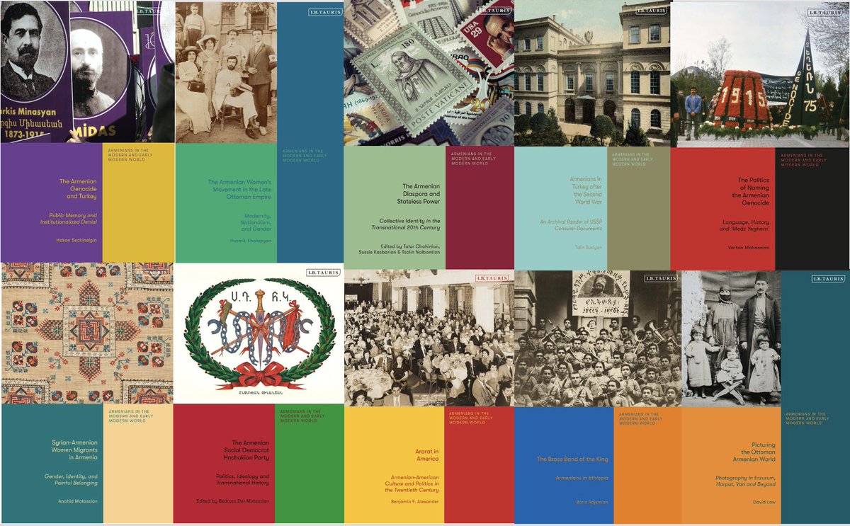 Bedross Der Matossian (@bedrossdm) on Twitter photo With the publication of ten books over the past two years, we’ve reached an important milestone in my series Armenians in the Modern and the Early Modern World published by <a href="/ibtauris/">I.B. Tauris</a> an imprint of @BloomsburyPu. Stay tuned—more books are on the way! With the publication of ten books over the past two years, we’ve reached an important milestone in my series Armenians in the Modern and the Early Modern World published by <a href="/ibtauris/">I.B. Tauris</a> an imprint of @BloomsburyPu. Stay tuned—more books are on the way!