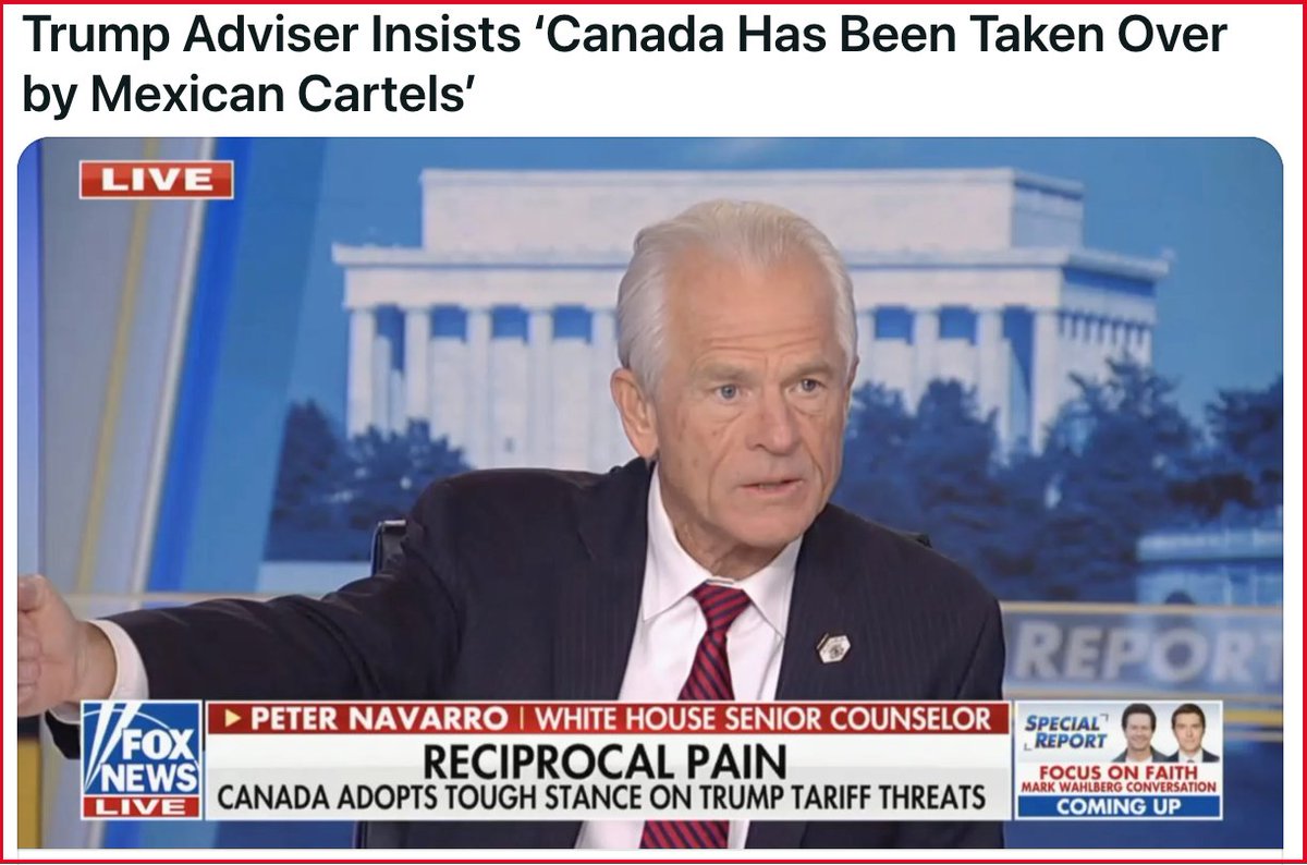 BREAKING: Mexican Cartels abandon Canada after being forced to conduct business in both English and French #NewsInPhoto