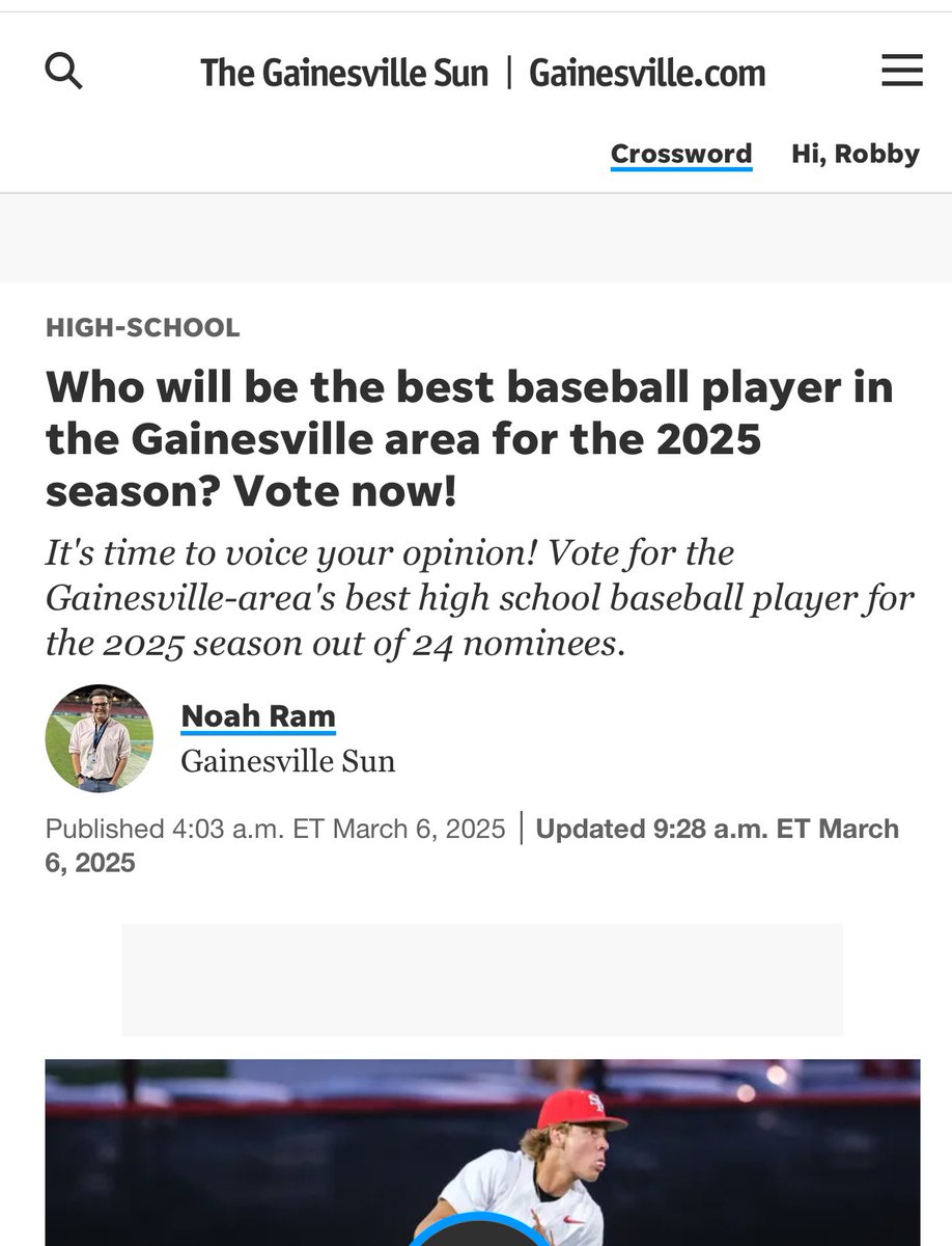 Breeden Clemenzi (@bclemenzi12) on Twitter photo Blessed to receive this nomination! #PutIntheWork <a href="/PG_Uncommitted/">PG_Uncommitted</a> <a href="/BUncommitted/">Baseball_Uncommitted</a>
gainesville.com/story/sports/h… Blessed to receive this nomination! #PutIntheWork <a href="/PG_Uncommitted/">PG_Uncommitted</a> <a href="/BUncommitted/">Baseball_Uncommitted</a>
gainesville.com/story/sports/h…