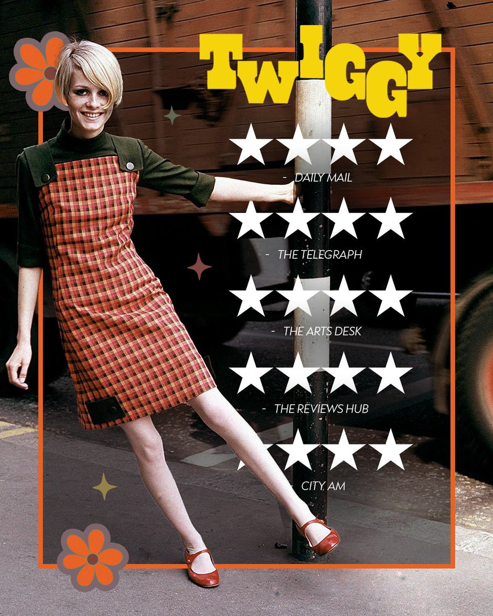 It’s nearly time to take a trip down memory lane with the original IT girl 💕

#TwiggyMovie is in cinemas TOMORROW!