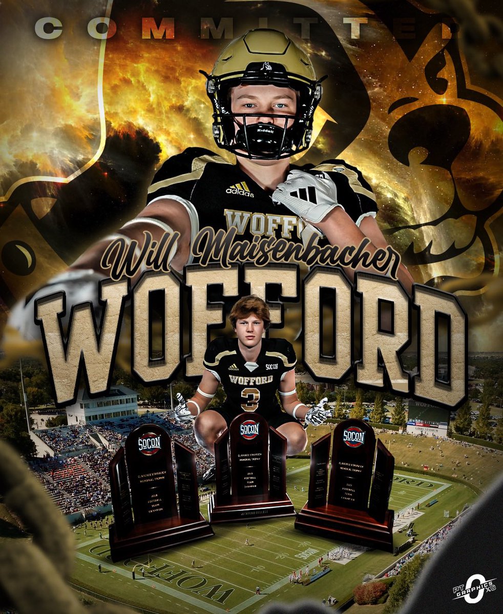 Will Maisenbacher (@wmais06) on Twitter photo 1000% Committed‼️ #GoTerriers
<a href="/FBCoach_Collins/">Peter Collins</a> <a href="/CoachWatson_24/">Devin Watson</a> <a href="/WatsonShawn1/">Shawn Watson</a> <a href="/Wofford_FB/">Wofford Football</a> <a href="/CoachYeager2019/">JAMES YEAGER</a> <a href="/mikehill757/">Mike Hill</a> <a href="/Coach_AntWalker/">Anthony Walker</a> <a href="/Mario_Colon_Jr/">Mario Colón</a> 1000% Committed‼️ #GoTerriers
<a href="/FBCoach_Collins/">Peter Collins</a> <a href="/CoachWatson_24/">Devin Watson</a> <a href="/WatsonShawn1/">Shawn Watson</a> <a href="/Wofford_FB/">Wofford Football</a> <a href="/CoachYeager2019/">JAMES YEAGER</a> <a href="/mikehill757/">Mike Hill</a> <a href="/Coach_AntWalker/">Anthony Walker</a> <a href="/Mario_Colon_Jr/">Mario Colón</a>