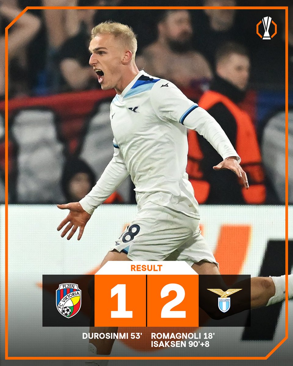 Lazio leave it late 😳

#UEL