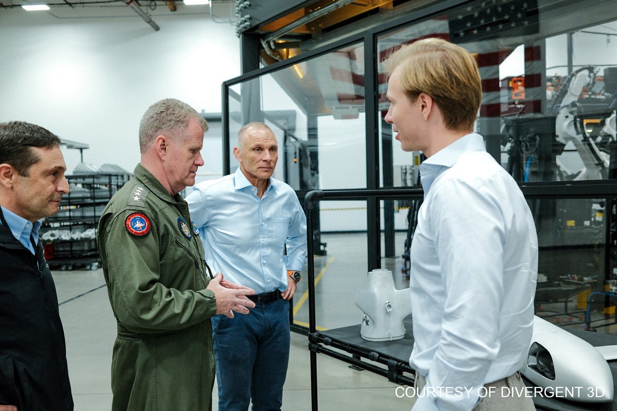 INDOPACOM's tweet image. #USINDOPACOM Commander Adm. Samuel J. Paparo engaged with three industry leaders in Southern California to foster innovation in operational technologies, advancing cutting-edge capabilities and essential partnerships for deterrence and ensuring a #FreeAndOpenIndoPacific.