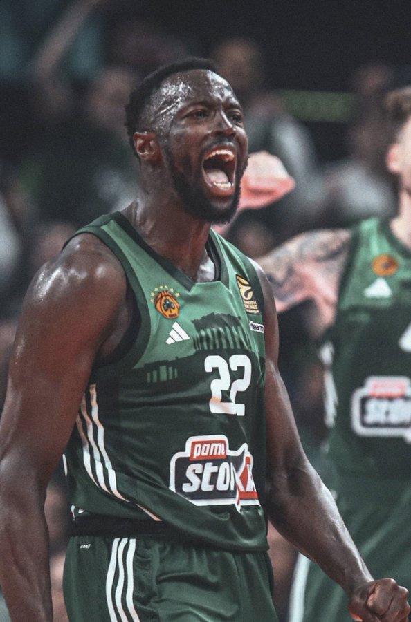 Βγαλμένος από την εποχή των Bad boys, πήρε κάθε ικμάδα ζωής από το αγωνιστικό σώμα του Καμπάτσο.

Τζέριαν Γκραντ, φωτιά και ατσάλι.

#paobc