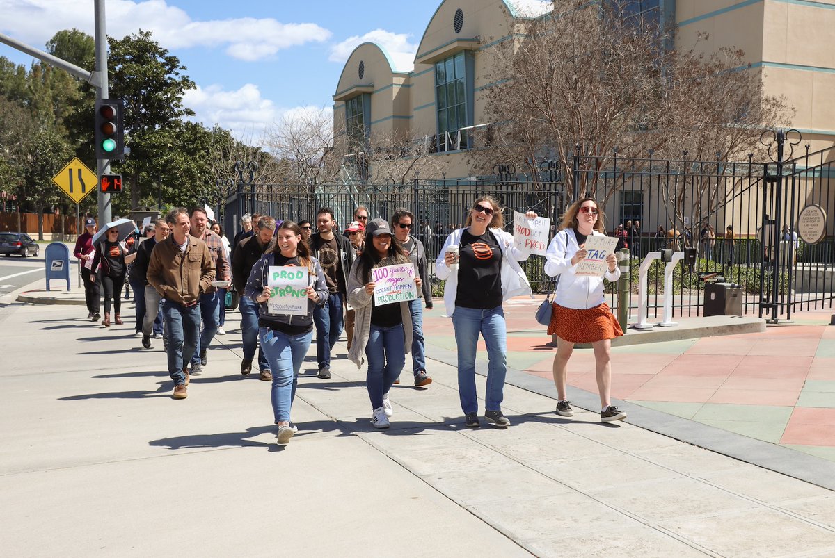 🎉 Congrats to the production workers at #Disney for ratifying their 1st union contract! After 2  years of perseverance, they’ve shown the power of unity. Let’s celebrate this big win for our production colleagues! 👏✨ #UnionStrong #Animation #ProductionStrong <a href="/IATSE/">IATSE // #IASolidarity</a> <a href="/AFLCIO/">AFL-CIO ✊</a>