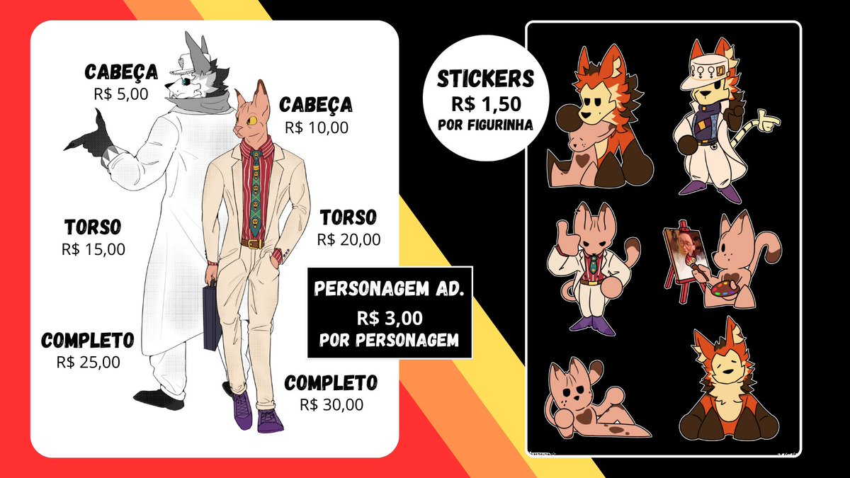CinnamonMatheus's tweet image. Boa tarde a todos, vim anunciar que VOLTAMOS COM AS COMISSÕES e com uma tabela nova >:D
(N consegui mudar no perfil para Comissões abertas por algum motivo)