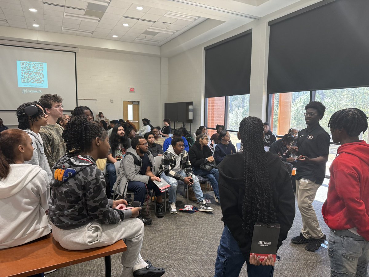 UGA Road Dawgs inspired AAS associates to consider their futures today, highlighting the possibilities associated with higher education. Thank you, <a href="/universityofga/">UGA</a>