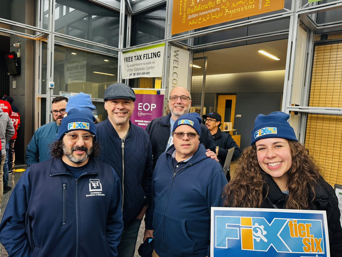 Yonkers Federation Of Teachers (@yft860) on Twitter photo Yonkers Federation of Teachers wonβt sit until we #FixTierSix
<a href="/nysut/">NYSUT</a> <a href="/AFTunion/">AFT</a> <a href="/NYSUTTRO/">NYSUT Tarrytown RO π</a> <a href="/MichaelCiriell7/">Michael Ciriello</a> Yonkers Federation of Teachers wonβt sit until we #FixTierSix
<a href="/nysut/">NYSUT</a> <a href="/AFTunion/">AFT</a> <a href="/NYSUTTRO/">NYSUT Tarrytown RO π</a> <a href="/MichaelCiriell7/">Michael Ciriello</a>