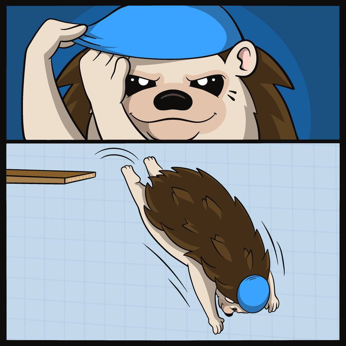 HahaYes, Tesla's Hedgehog Mascot tweet media