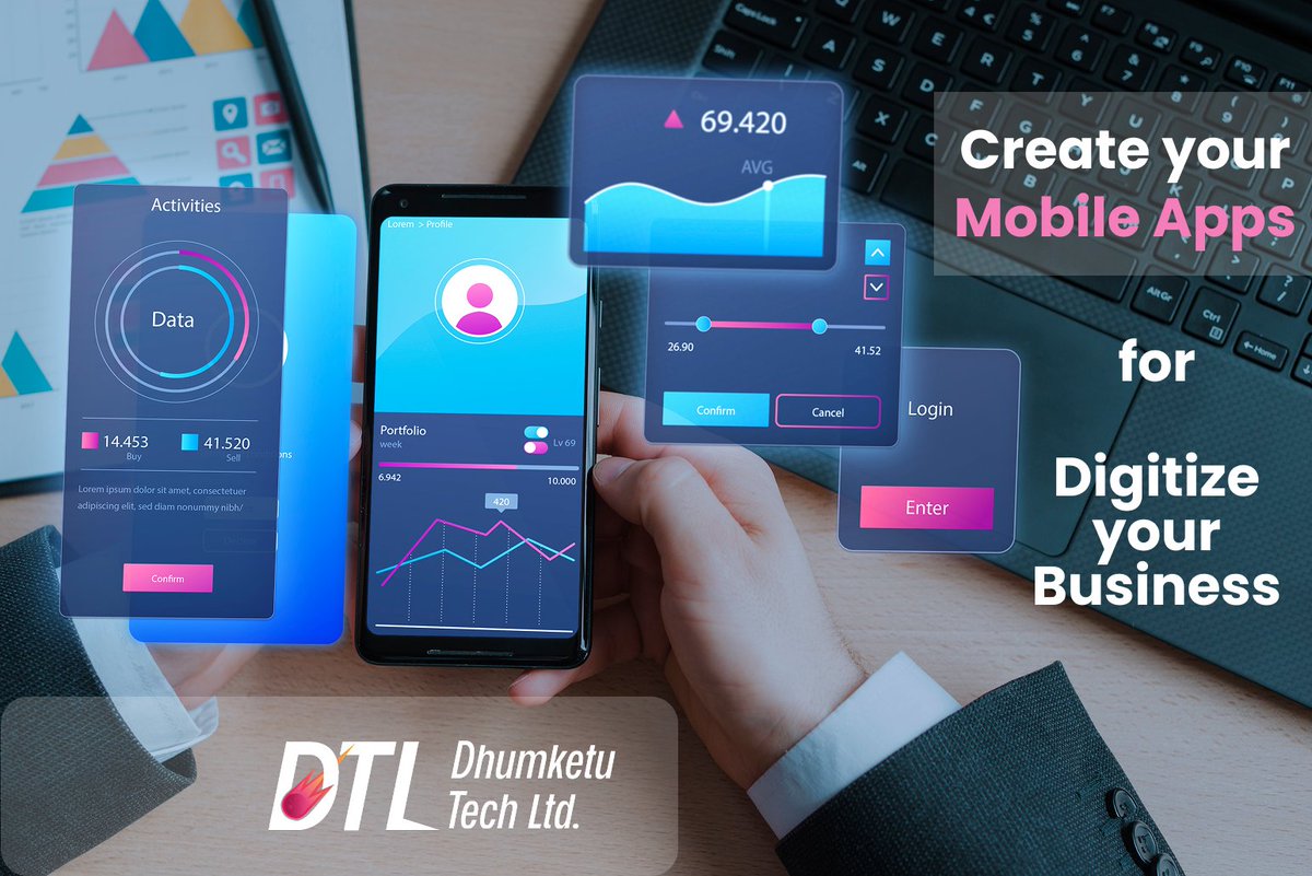 DhumketuTechLtd's tweet image. Take your business to the next level with Dhumketu Tech Limited. Contact us today to schedule a free consultation!   email hello@dtlbd.info  or WhatsApp number +8801711-741005. For more information  dtlbd.info 
#mobileappsdevelopment #mobileapps