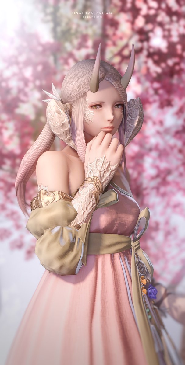 🌸桜餅鬼
#FF14 #アウラ #和菓子あうら
