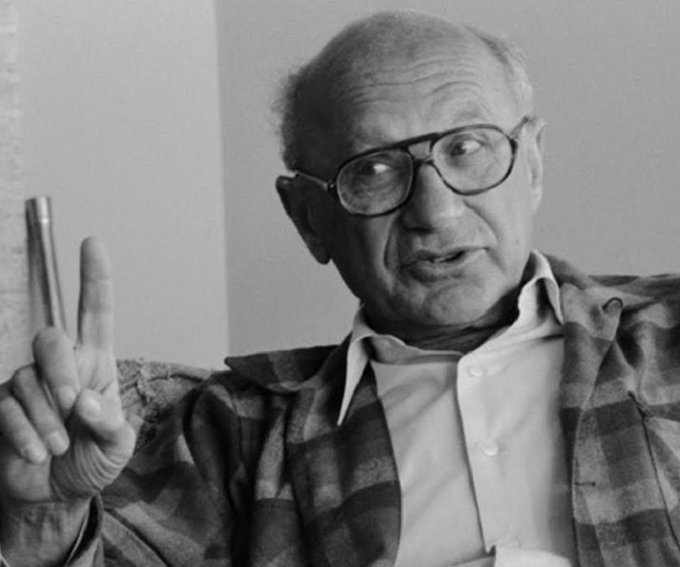 FAHayekSays's tweet image. “Underlying most arguments against the free market is a lack of belief in freedom itself.”
— Milton Friedman
