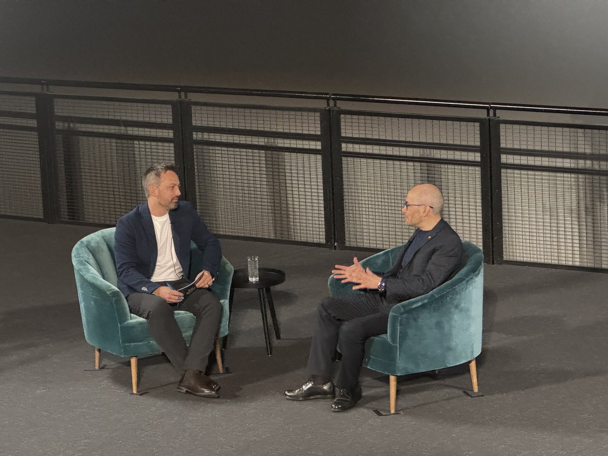 Prof Nick Jennings (@lborovc) on Twitter photo Amazing UK premiere of <a href="/thinkgamefilm/">Thinking Game Film</a> tonight. Follows the story of the amazing <a href="/demishassabis/">Demis Hassabis</a> and <a href="/GoogleDeepMind/">Google DeepMind</a> as they strive to build AI systems. Such vision and determination to succeed in building smart machines. Amazing UK premiere of <a href="/thinkgamefilm/">Thinking Game Film</a> tonight. Follows the story of the amazing <a href="/demishassabis/">Demis Hassabis</a> and <a href="/GoogleDeepMind/">Google DeepMind</a> as they strive to build AI systems. Such vision and determination to succeed in building smart machines.