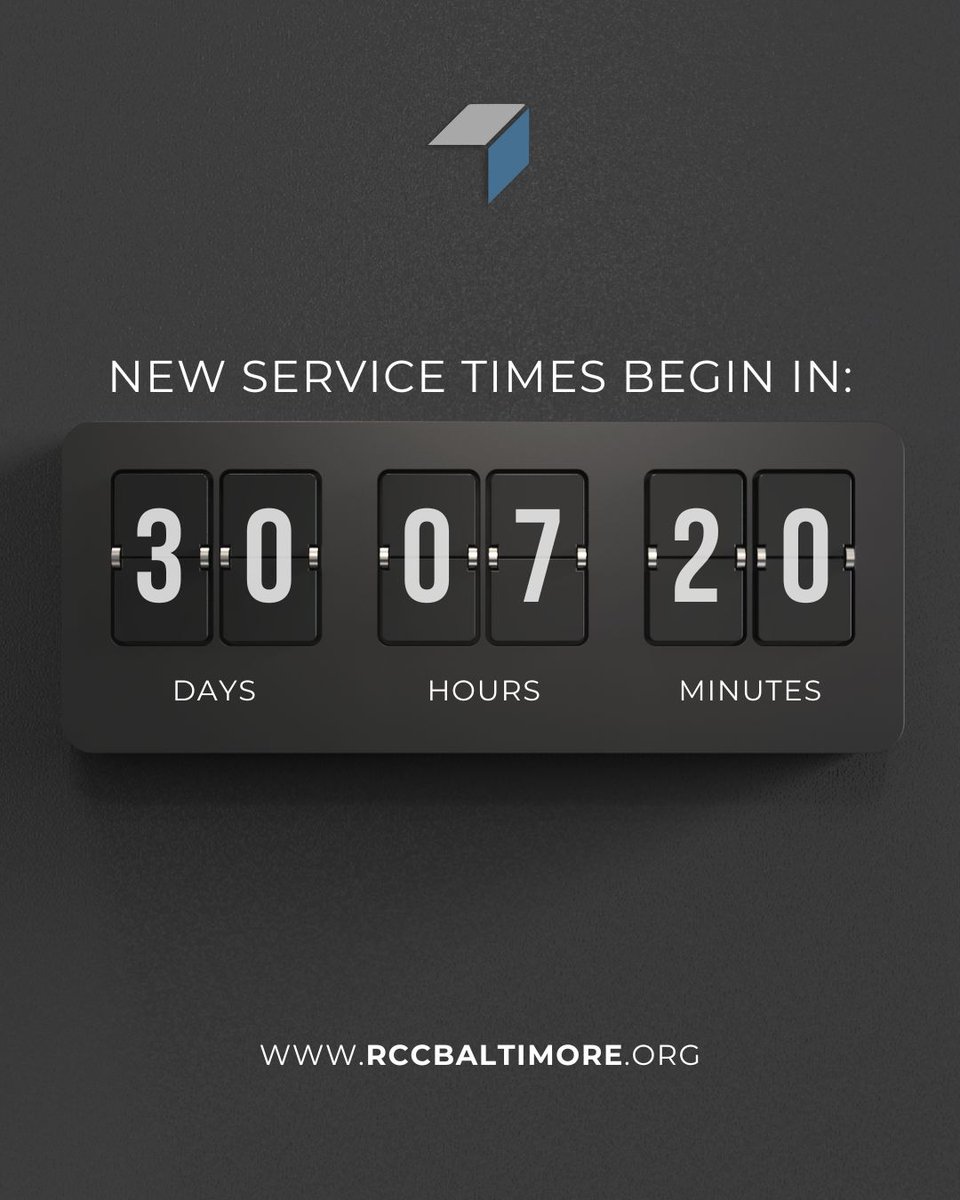 RCC is launching THREE Sunday services!

Starting April 6, come worship and connect at 8:30, 10:00, and 11:30 AM!

As our church family grows, so does our passion to make room for YOU and everyone seeking the hope of the gospel!

We're counting the days—are you?