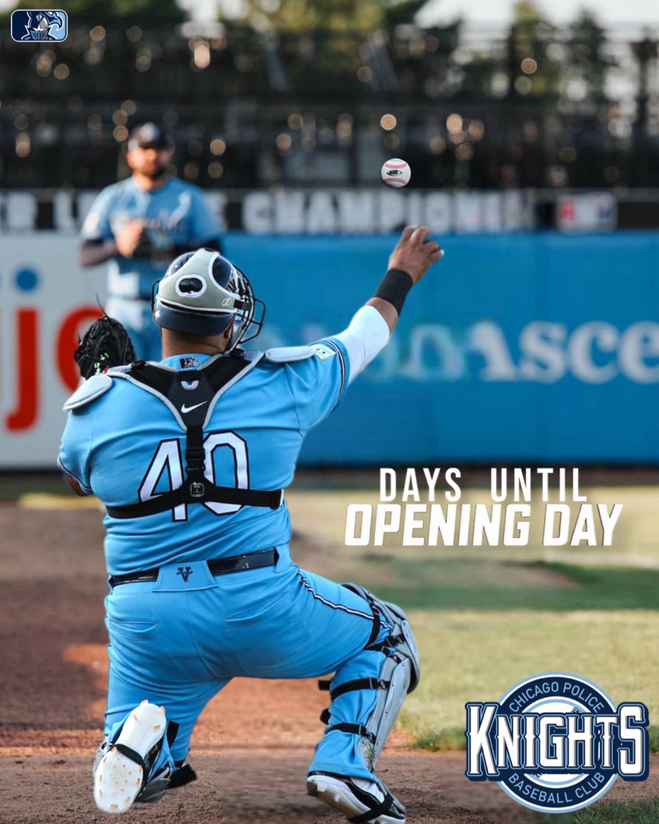 The countdown continues! Just 40 days stand between us and the return of Knights Baseball. The grind, the passion, and the pursuit of another championship begin soon. 
#oneteam #cpdknightsbaseball #brotherhood