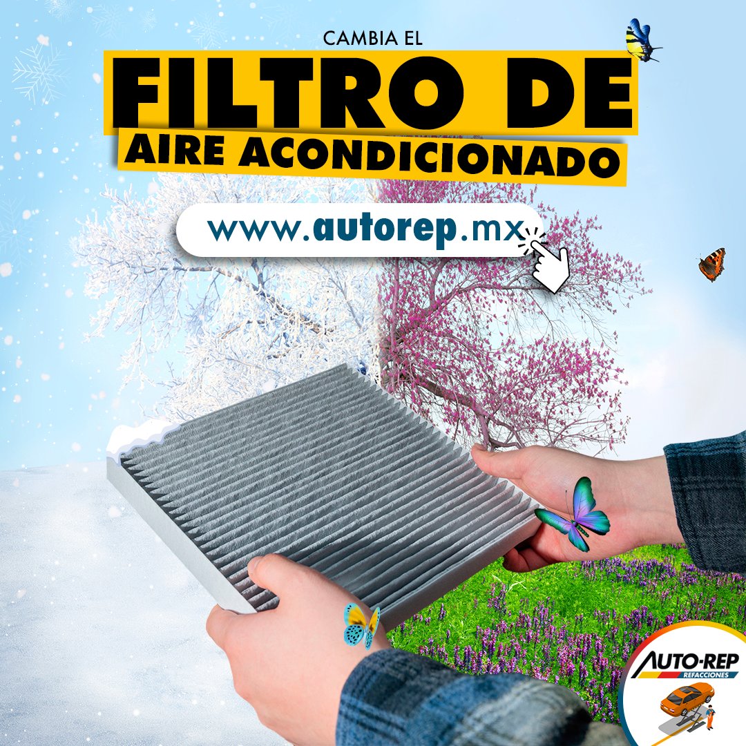 autorep_oficial's tweet image. ¡La primavera ya está aquí!  🌼🌸🌷Es momento de disfrutar días más soleados y mantener tu auto en perfectas condiciones para cada viaje #AUTOREP autorep.mx