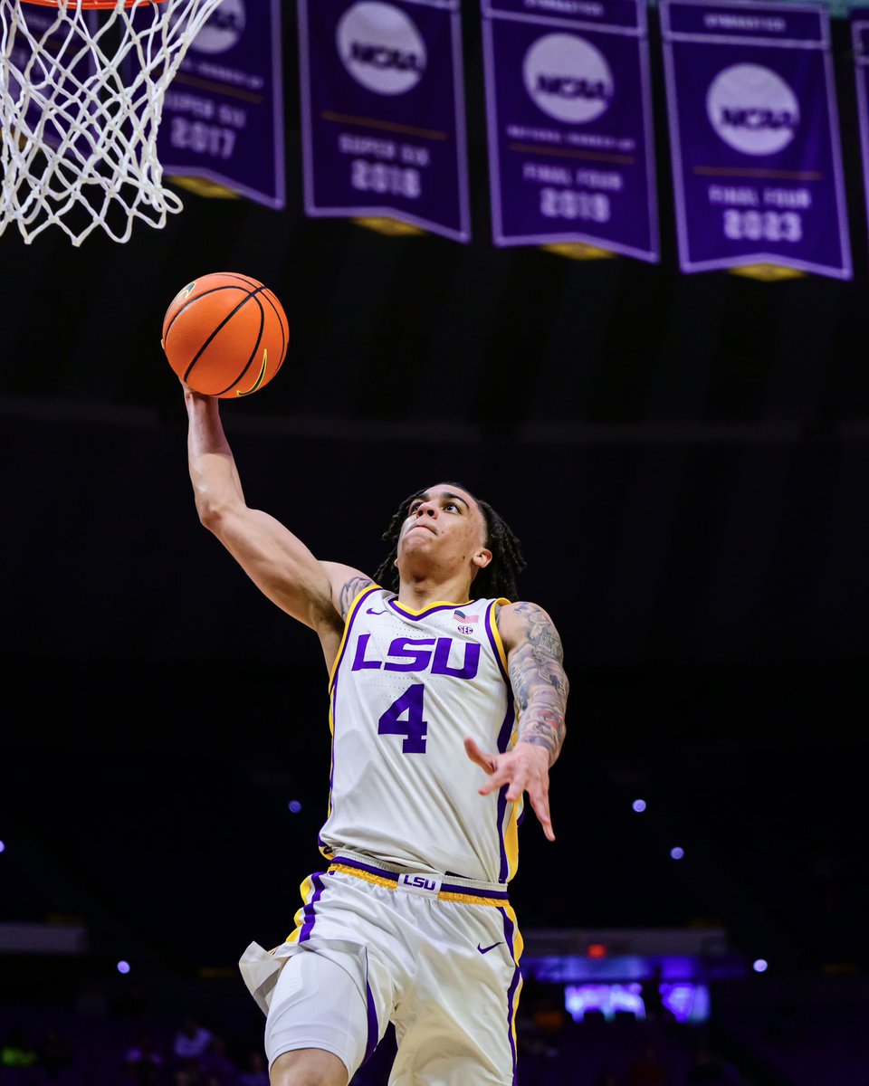 LSUBasketball's tweet photo. Senior Spotlight: Dji Bailey 

@thed4show https://t.co/nOzDSzr6bI