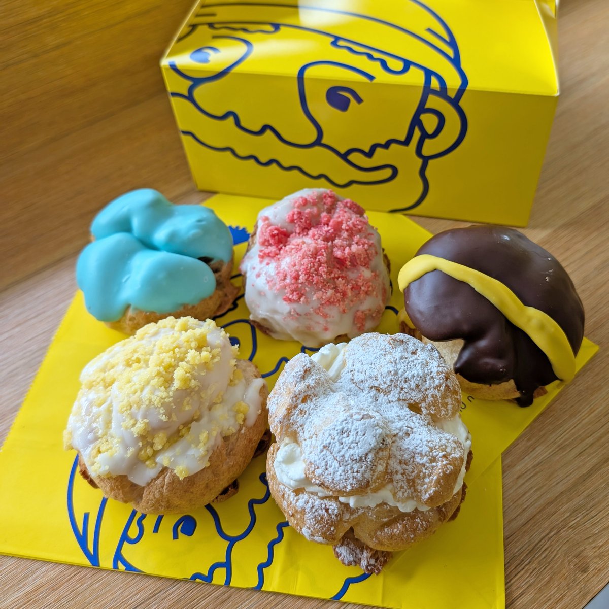 MASHLE: MAGIC AND MUSCLES (@mashleanimeeng) on Twitter photo Have you stopped by @<a href="/BeardPapasUSA/">Beard Papa's USA</a> for the MASHLE: MAGIC AND MUSCLES collaboration yet?
There's never a bad time for a cream puff! Have you stopped by @<a href="/BeardPapasUSA/">Beard Papa's USA</a> for the MASHLE: MAGIC AND MUSCLES collaboration yet?
There's never a bad time for a cream puff!