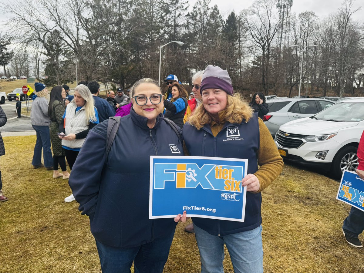 Yonkers Federation Of Teachers (@yft860) on Twitter photo Ensuring the best and brightest teachers for our schools is essential for our childrenβs future. #FixTierSix <a href="/nysut/">NYSUT</a> <a href="/NYSUTTRO/">NYSUT Tarrytown RO π</a> <a href="/AFTunion/">AFT</a> <a href="/RosadoCiriello/">Samantha Rosado-Ciriello</a> Ensuring the best and brightest teachers for our schools is essential for our childrenβs future. #FixTierSix <a href="/nysut/">NYSUT</a> <a href="/NYSUTTRO/">NYSUT Tarrytown RO π</a> <a href="/AFTunion/">AFT</a> <a href="/RosadoCiriello/">Samantha Rosado-Ciriello</a>