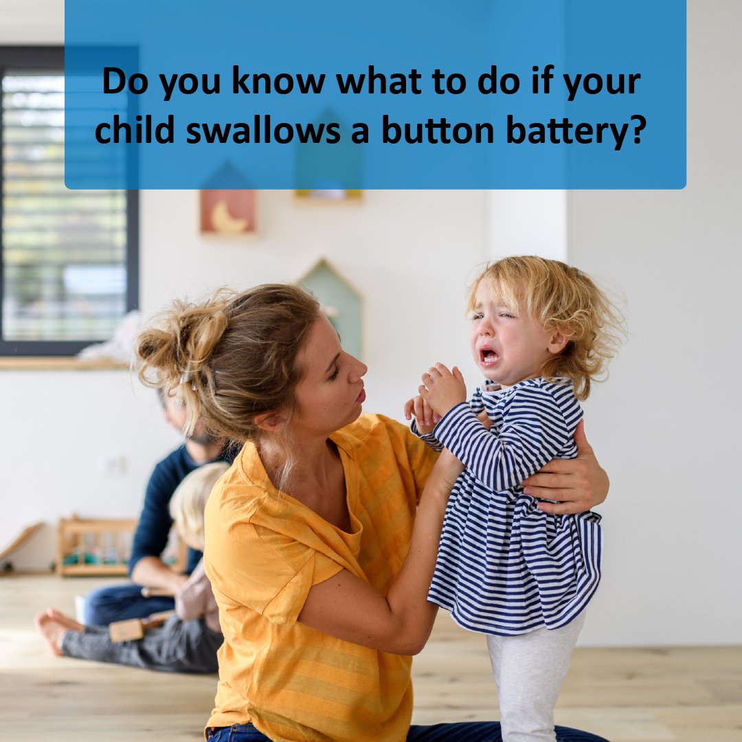 Button batteries can cause serious injury if swallowed or ingested. If this happens to your child, call 9-1-1 or your local poison centre, or go to the nearest emergency department. #CheckforPoisons #NPPW2025