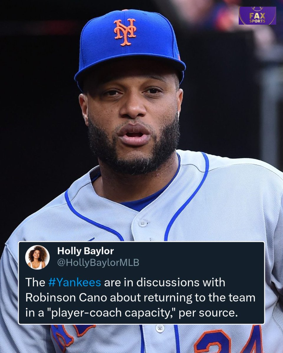 Is a Robinson Cano-Yankees reunion in the cards? 👀

(via <a href="/HollyBaylorMLB/">Holly Baylor</a>)