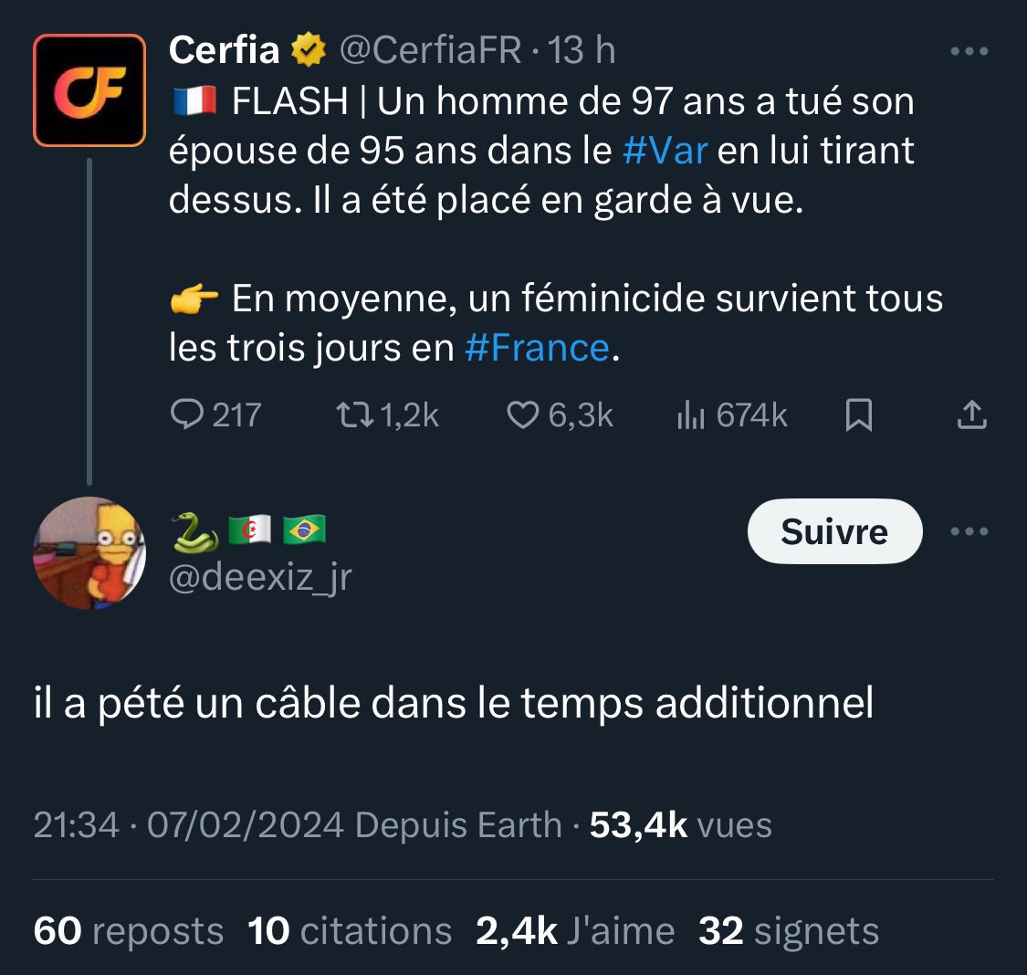 Kezuqzz's tweet image. [THREAD]
Les réponses les plus violente du twitter français