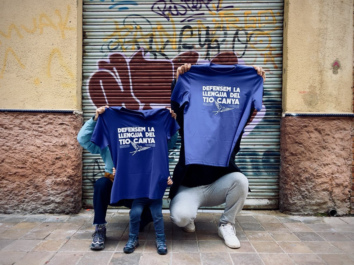 Hui i sempre, front l'espanyolisme i la reacció, defenem la llengua ✊🏼

Nova samarreta
👇🏼👇🏼
partisano.cat/ca/p/samarreta…