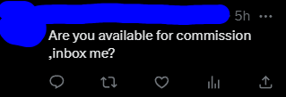 wolf_zyt's tweet photo. Getting Very Annoyed At People Who Just Do This.

I've Been Getting Them A LOT And It's Very Annoying.

I'm Just Trying To Do Commissions For People, Not Scammers, I Already Had To Deal With One On Tumblr

I'm Sick Of This, I Just Want To Truly My First Commission https://t.co/xThRami3UT