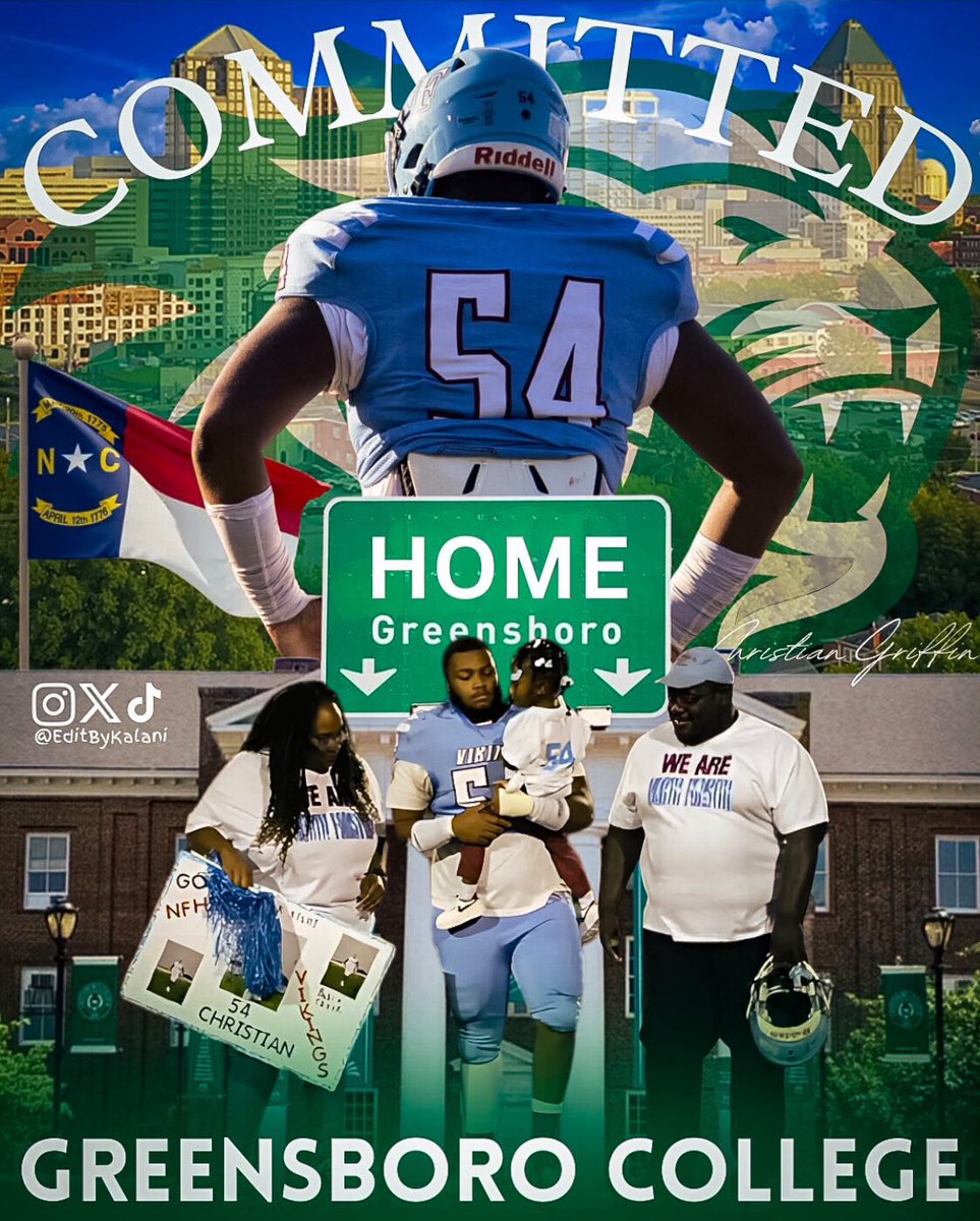 Christian Griffin (@christiang2025_) on Twitter photo 100% committed letโs go ๐
@CoachHartman_GC <a href="/BernardNFHS/">Coach Williams</a> <a href="/J_Howard55/">Jeremiah Howard</a> <a href="/therealjmoney57/">COACH WILKINS</a> <a href="/Northforsythfo1/">NFHS Football</a> <a href="/BuckGre3n/">Buck Green</a> 100% committed letโs go ๐
@CoachHartman_GC <a href="/BernardNFHS/">Coach Williams</a> <a href="/J_Howard55/">Jeremiah Howard</a> <a href="/therealjmoney57/">COACH WILKINS</a> <a href="/Northforsythfo1/">NFHS Football</a> <a href="/BuckGre3n/">Buck Green</a>