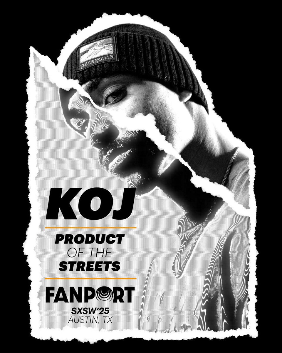 Draw &amp; Code are bringing @FanPortWorlds to #SXSW 2025 with a mixed reality installation featuring <a href="/BIGDADDYKOJ/">👑KOJ</a> 🎤 👓 

Try it from Mar 8th-11th at UK House, Palm Door on Sixth - next to the music stage. 🔊

#UKHouse #UKatSxSW <a href="/LCRMusicBoard/">Liverpool City Region Music Board</a> <a href="/UKatSXSW/">UK House at SXSW</a> <a href="/biztradegovuk/">Department for Business and Trade</a>