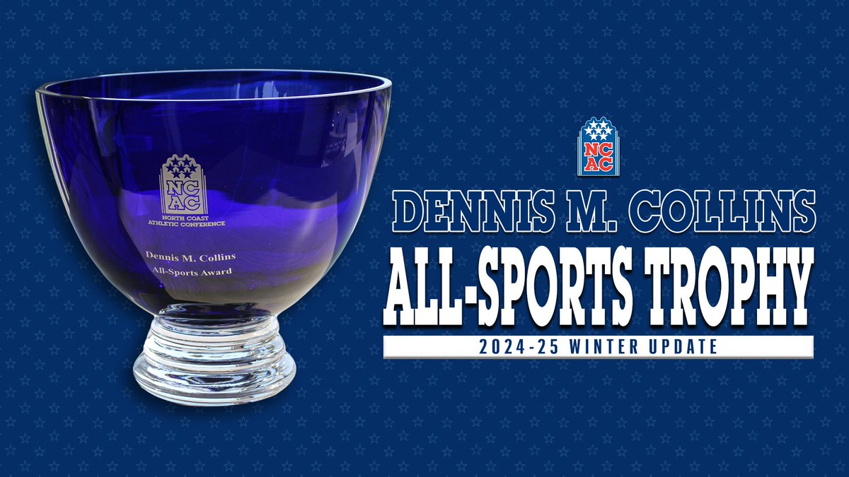 Results are in 📈

<a href="/DenisonSports/">denisonsports</a> posted six top-four finishes this winter, which included two <a href="/NCAC/">NCAC</a> championships, to move into a slim lead in the race for the 2024-25 NCAC All-Sports Championship. #NCACPride

📰 | tinyurl.com/nhbpxykm