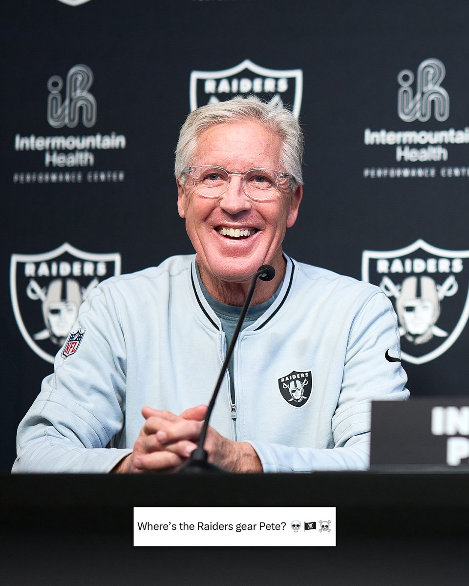 Raiders's tweet photo. You see it! 🏴‍☠️

#RaiderNation https://t.co/68wl8RE7Wm